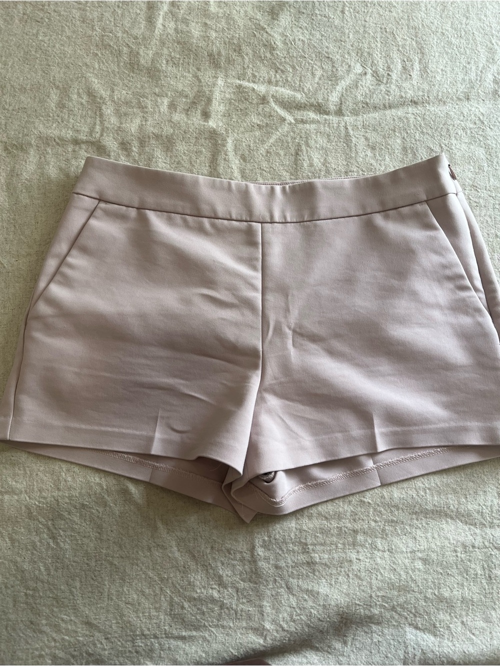 Express High-Rise Blush Tailored Shorts